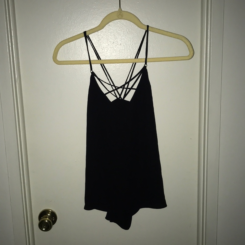 Strappy tank top